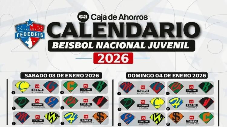 CALENDARIO OFICIAL: La fiesta del béisbol juvenil está de regreso