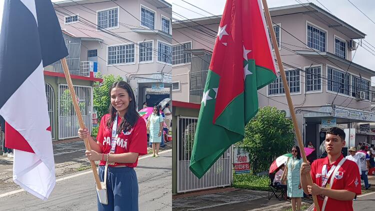 Meduca Chiriquí distinguió a estudiantes atletas en el Día de los Símbolos Patrios