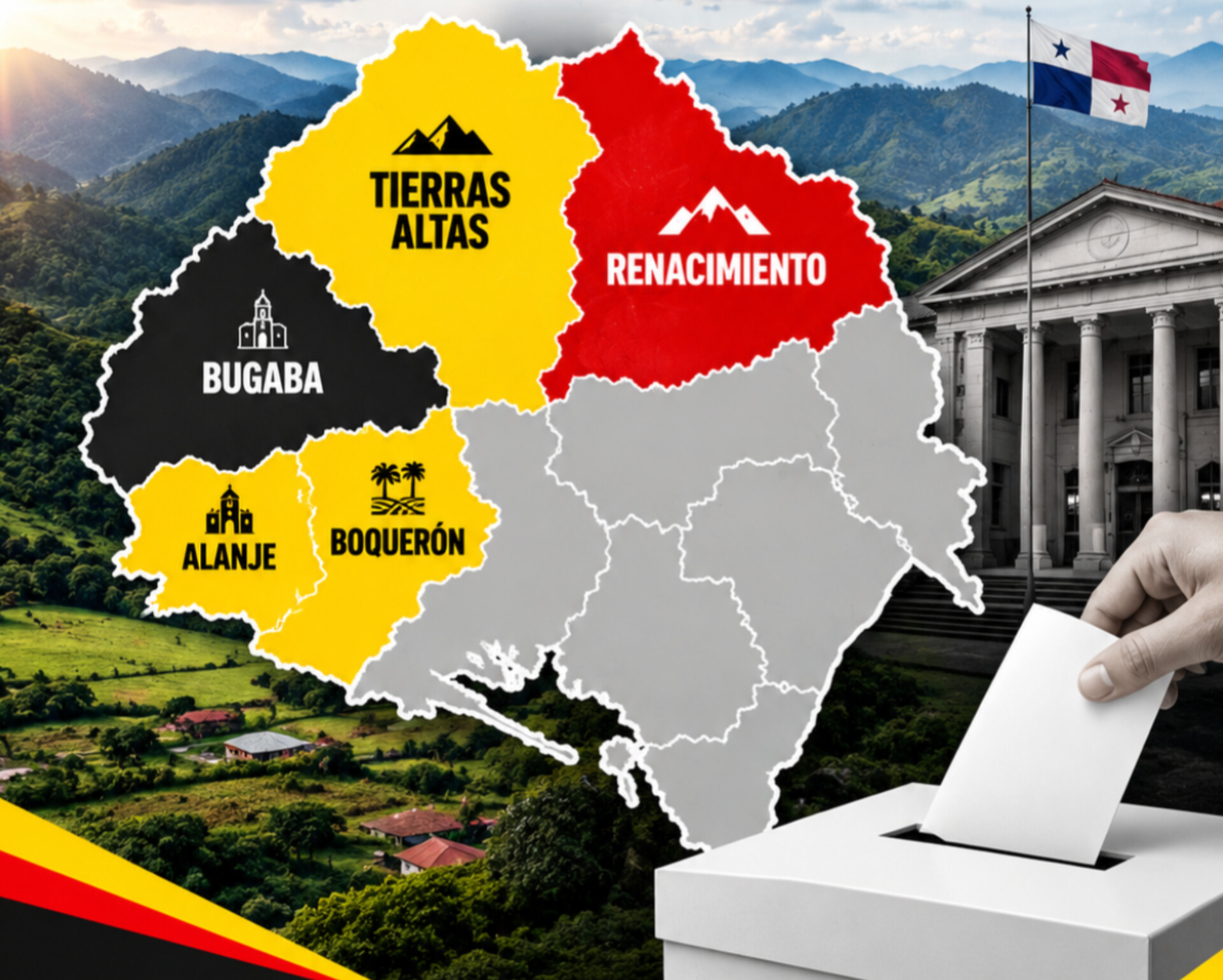 RESIDENTES DE TIERRAS ALTAS Y RENACIMIENTO ESPERAN QUE NUEVO CIRCUITO ELECTORAL HAGA JUSTICIA A LA REALIDAD TERRITORIAL